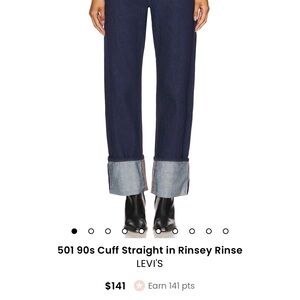 90s cuff straight Levi jean size 28